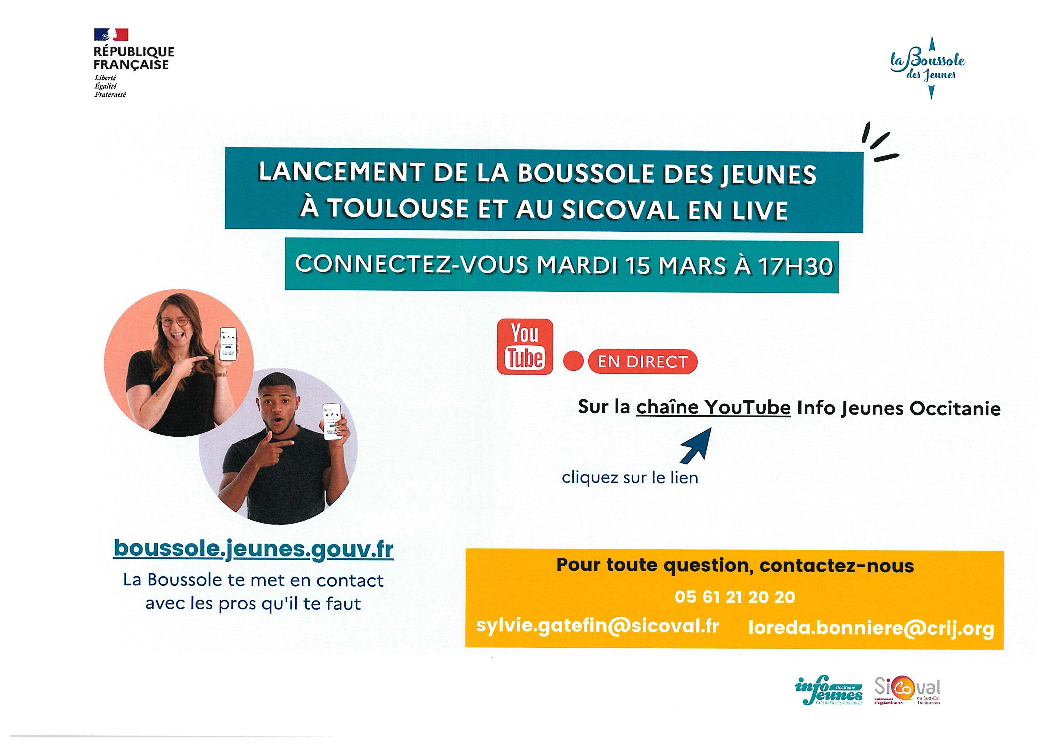 LA BOUSSOLE DES JEUNES Académie de Toulouse