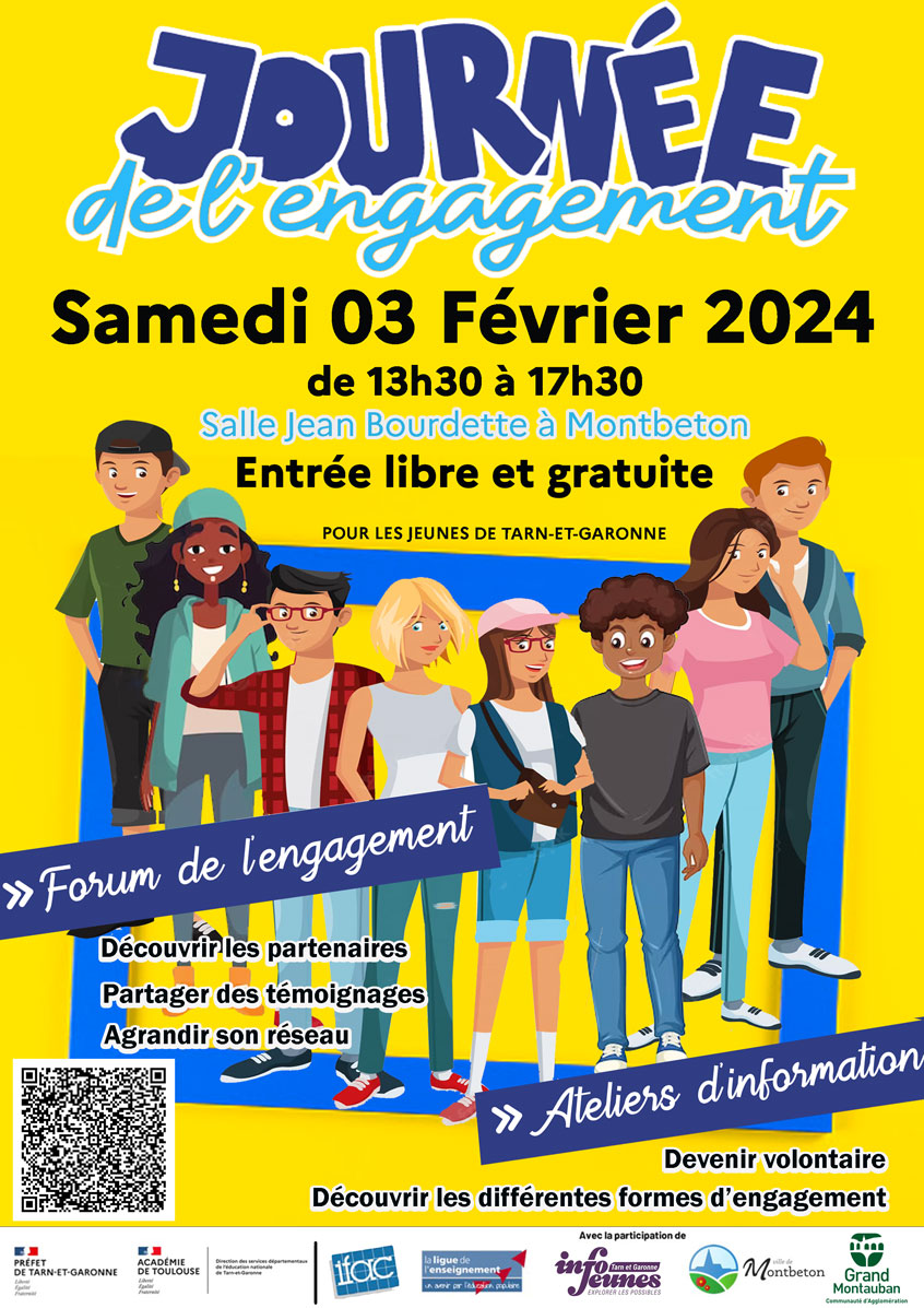 Journée de l'engagement samedi 3 février 2024 | Académie de ...