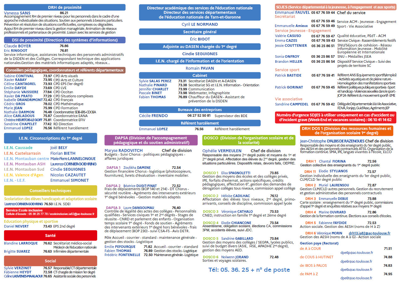 annuaire interne tarn-et-garonne