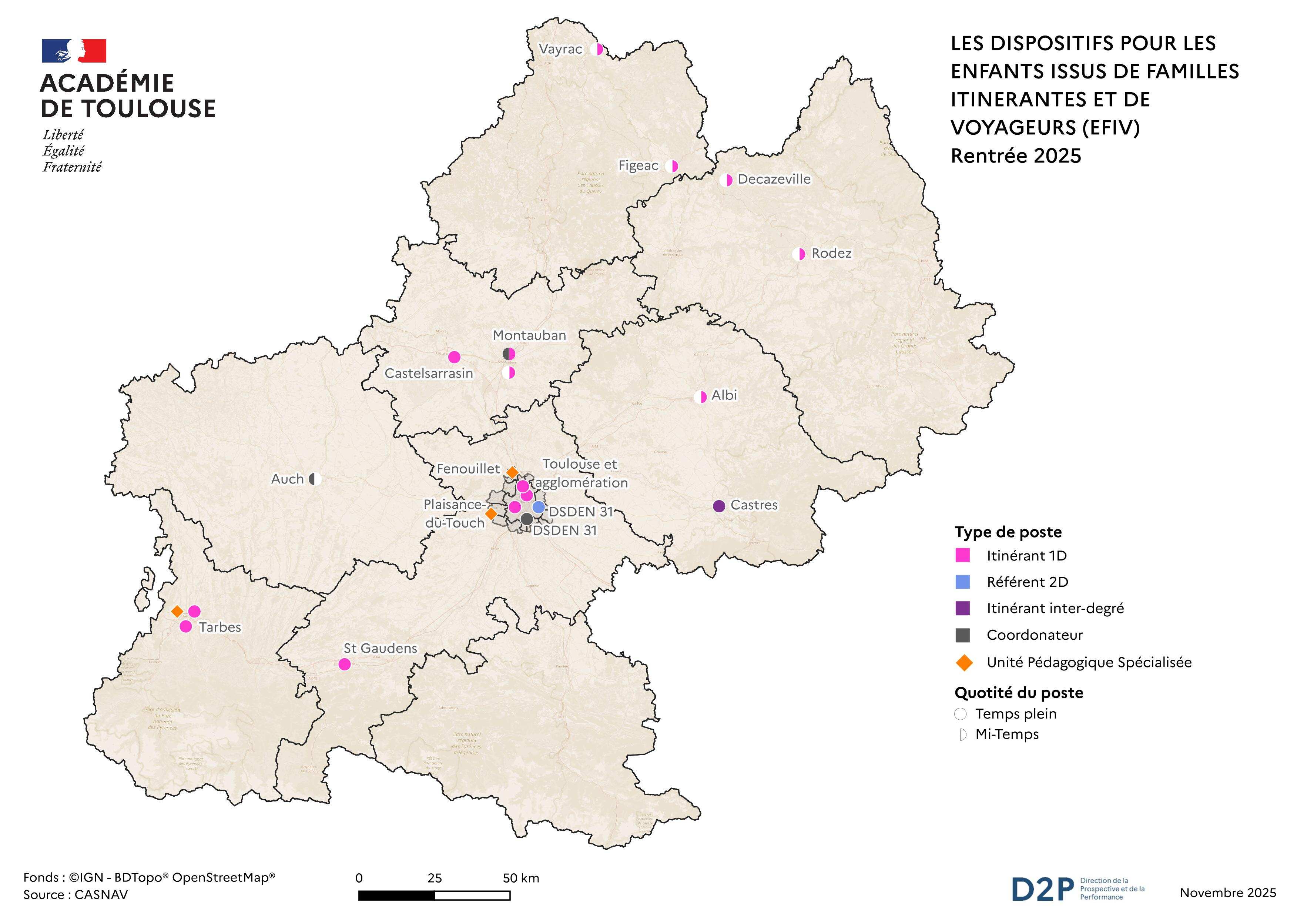 D2P - EFIV_CarteAcadémique Rentrée2025