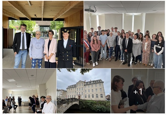 Visite de la ministre déléguée chargée de la ruralité au lycée Jean Lurçat de Saint Céré dans le cadre des Cordées de la réussite