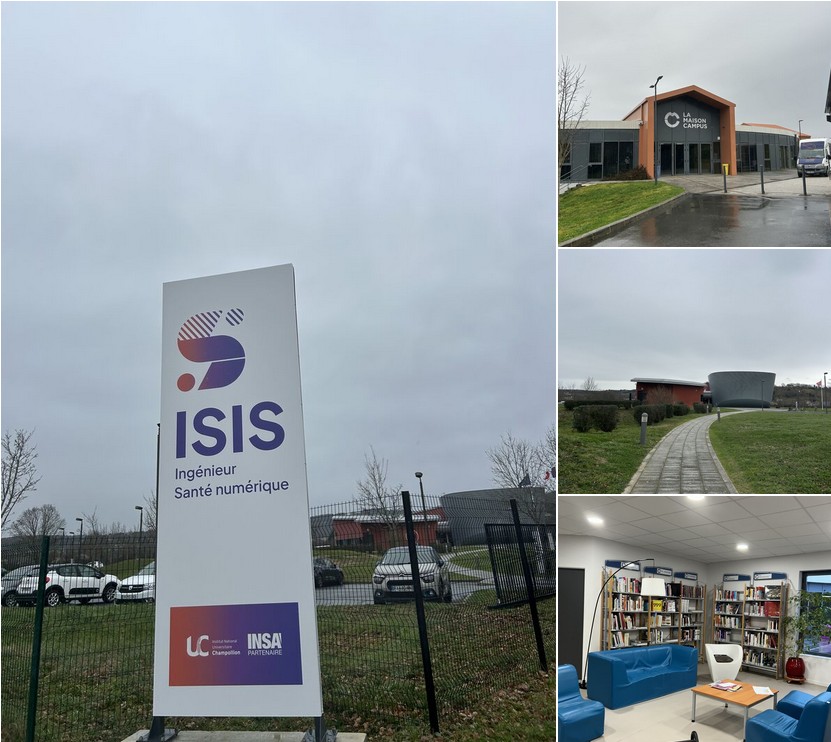 Journée immersion à l'école d'ingénieurs ISIS pour les collégiens encordés avec l'INSA