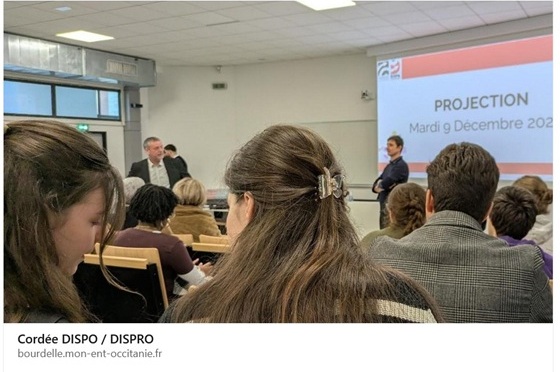 "Coup de Projection" pour les terminales encordés du lycée Bourdelle