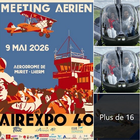 Avec la cordée de l'ENAC, les élèves encordés du collège George Sand de Toulouse ont participé au salon Airexpo 2026