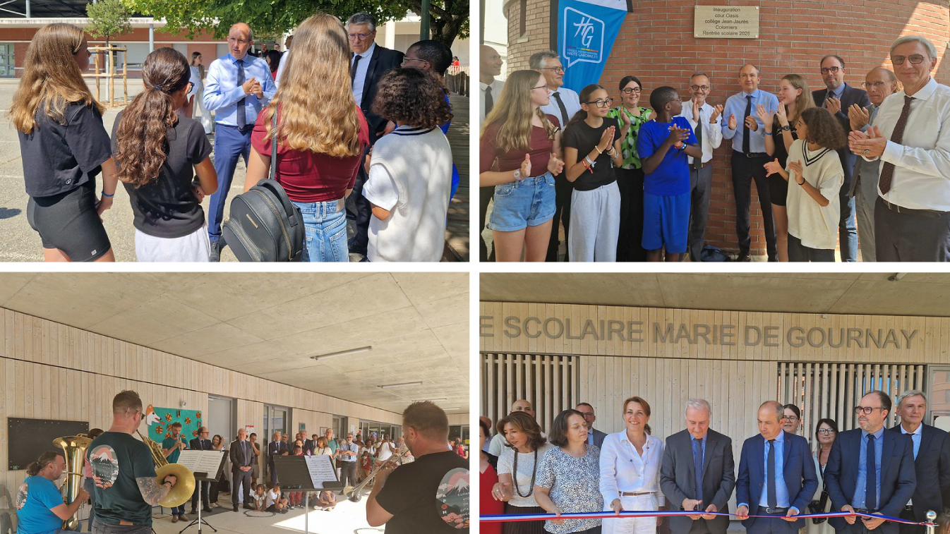 Rentrée scolaire du recteur en Haute-Garonne