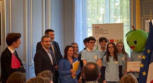 Lycée Anne Veaute Castre - prix de l'action éco-déléguée